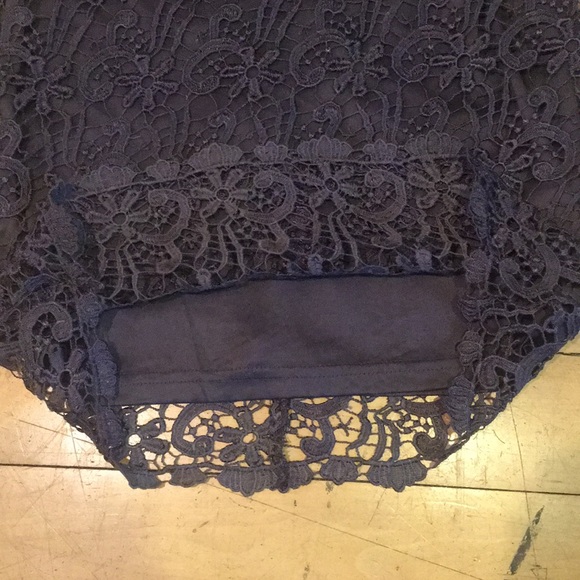 Altar’d State charcoal lace skirt - Picture 4 of 7